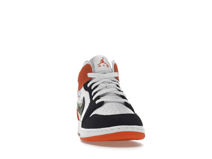 Jordan 1 Mid SE Basketball Blossom (GS)