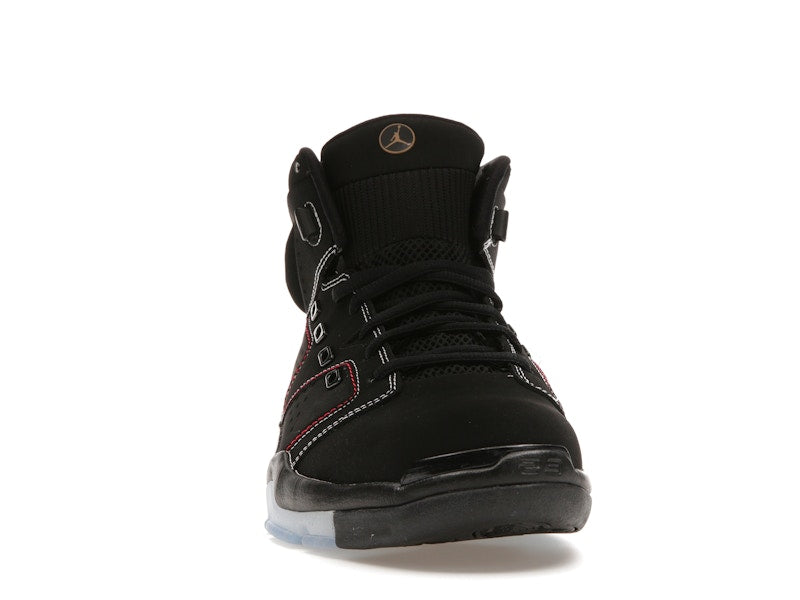 Jordan 6-17-23 Black White Red Contrast Stitching