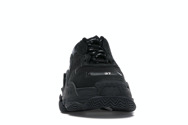 Balenciaga Triple S Triple Black (2018) Reissue Nondistressed (Women's)