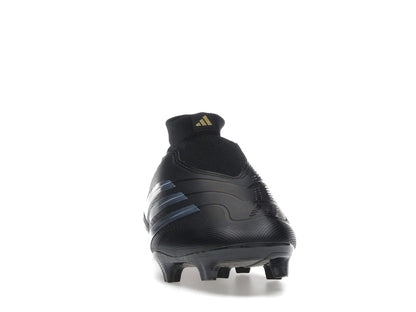 adidas Predator League Laceless FG Core Black Carbon Gold Metallic
