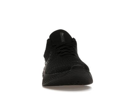 Nike React Infinity Run Flyknit 3 Triple Black