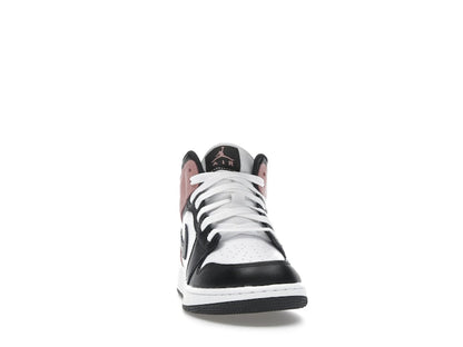 Jordan 1 Mid White Rust Pink Black (GS)
