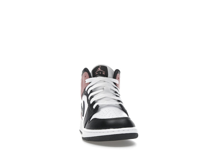 Jordan 1 Mid White Rust Pink Black (GS)