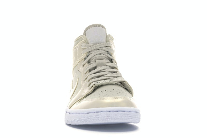 Jordan 1 Mid Goose Feather Yellow (Women's)