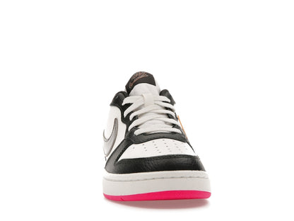 Nike Court Borough Low 2 Off Noir Pink Prime (GS)
