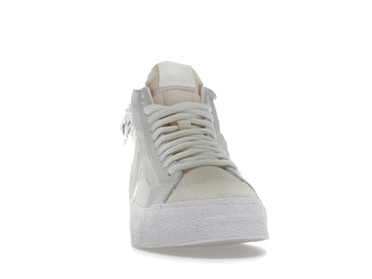 Nike SB Blazer Mid Warning Label Summit White
