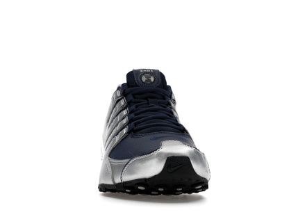 Nike Shox NZ Midnight Navy Metallic Silver