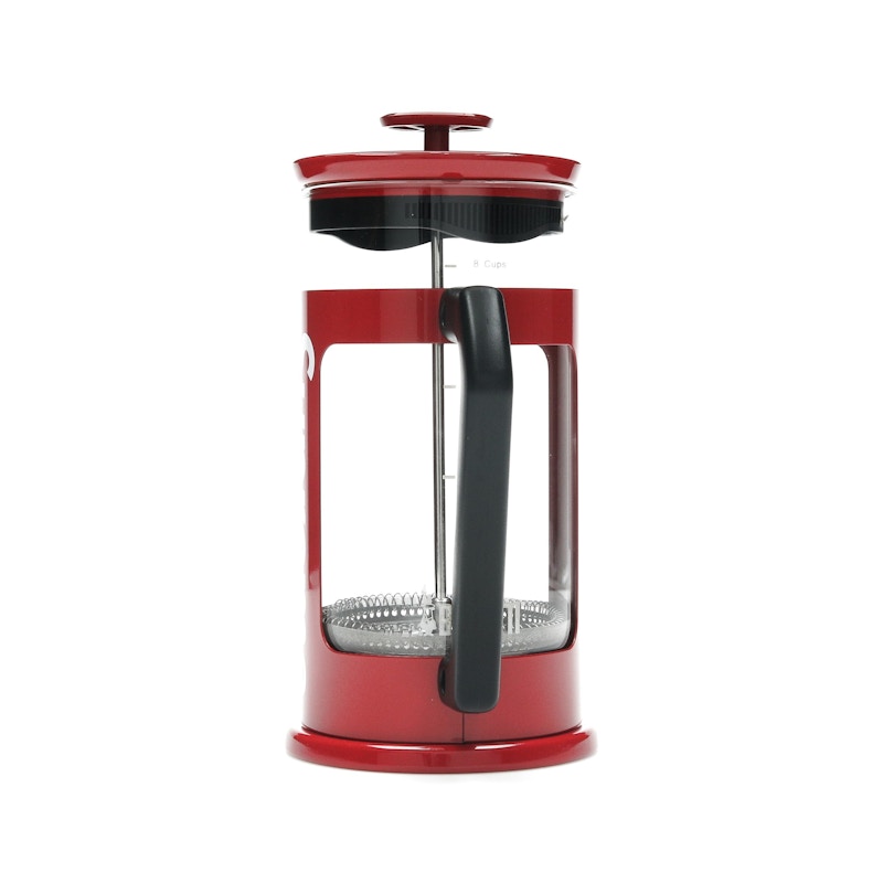 Supreme Bialetti 8-Cup French Press Red