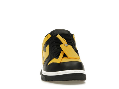 OFF-WHITE Out Of Office OOO Low Tops Black Yellow