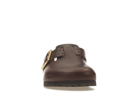 Birkenstock Boston Bold Leather Roast Brown