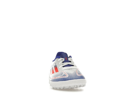 adidas F50 League Turf Cloud White Solar Red Lucid Blue (GS)