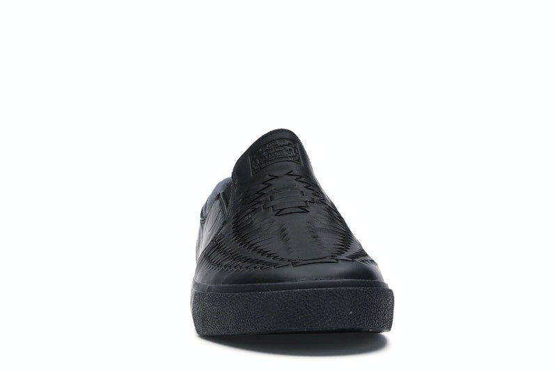 Nike SB Zoom Stefan Janoski Slip RM Crafted Woven Black