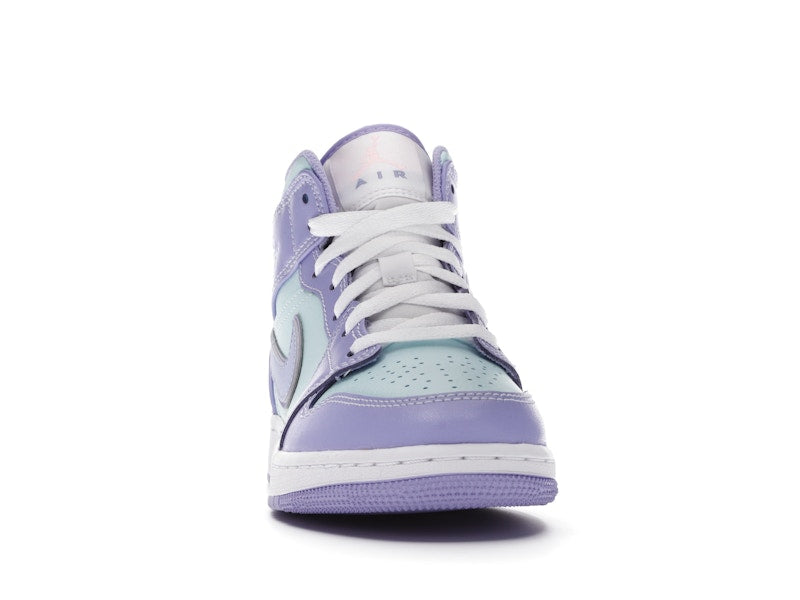 Jordan 1 Mid Purple Aqua (GS)