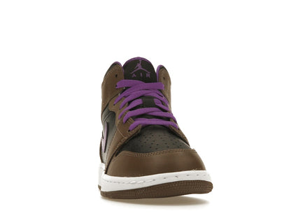Jordan 1 Mid Purple Mocha (GS)