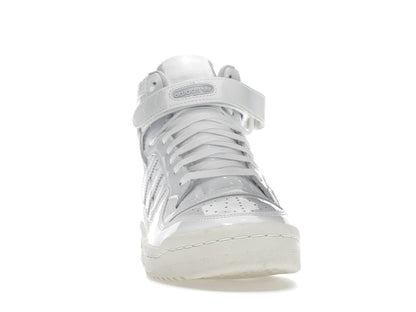adidas Forum Mid Triple White Patent Leather (Women's)