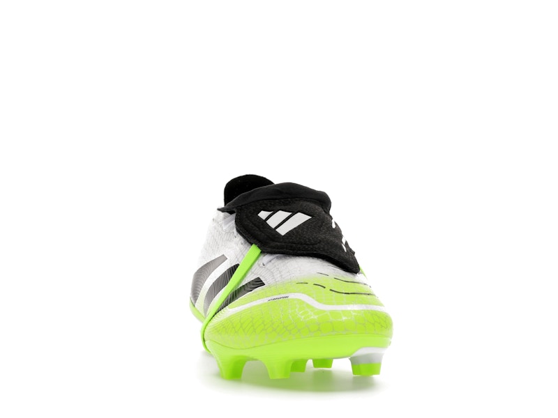 adidas Predator League Fold-Over Tongue FG/MG Cloud White Core Black Lucid Lemon