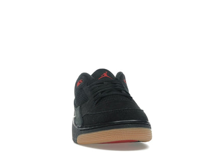Jordan Flight Court Black Red