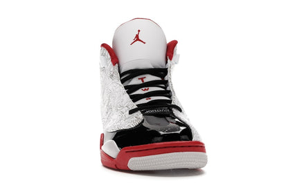 Jordan Dub Zero White Varsity Red