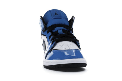Jordan 1 Mid Signal Blue (PS)