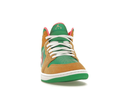 Jordan 1 Mid SE Wheat Watermelon