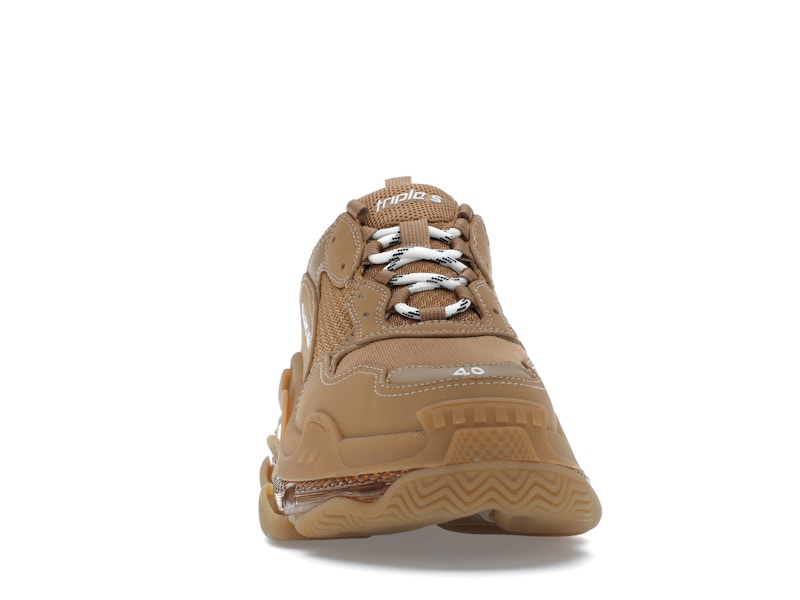 Balenciaga Triple S Clear Sole Light Camel (Women's)