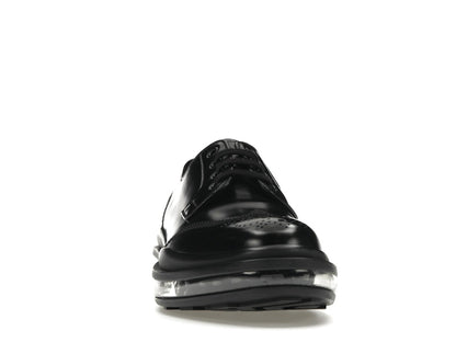 Prada Lace-Up Derby Black Brushed Leather