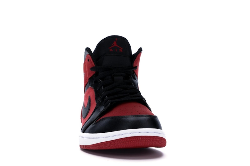 Jordan 1 Mid Gym Red Black