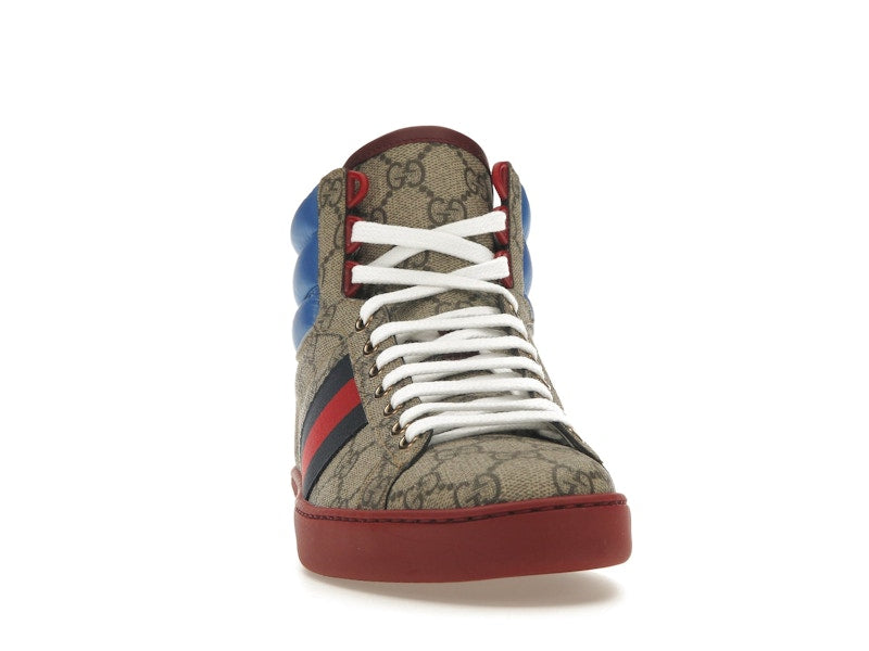Gucci Ace GG High Top Beige Ebony