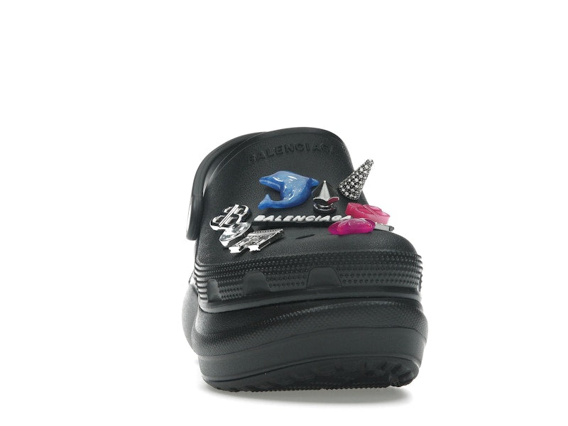 Balenciaga x Crocs Mule Black Multicolor Jibbitz (Women's)