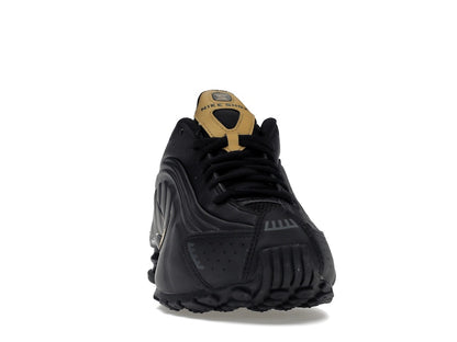 Nike Shox R4 Black Metallic Gold (GS)