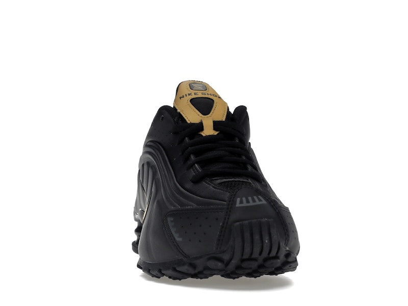 Nike Shox R4 Black Metallic Gold (GS)