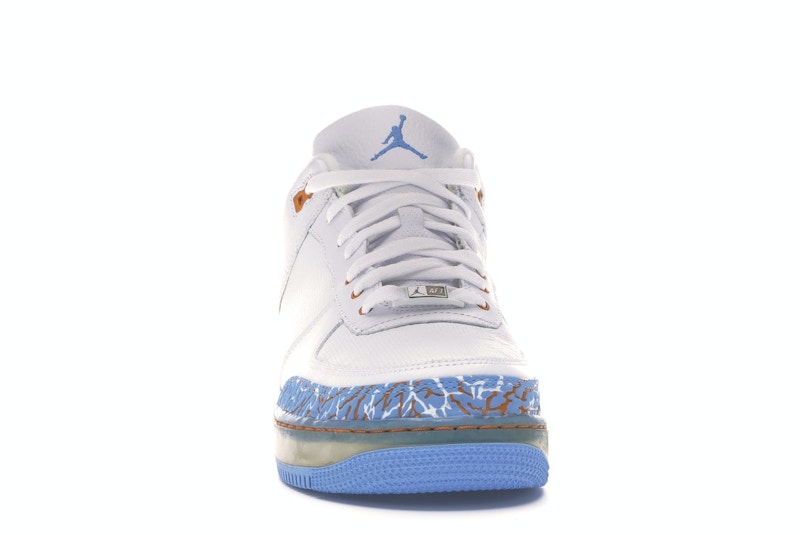 Jordan AJF 3 White University Blue Sunset