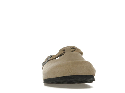 Birkenstock Boston Braided Suede Taupe