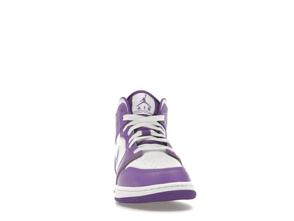 Jordan 1 Mid Purple Venom (GS)
