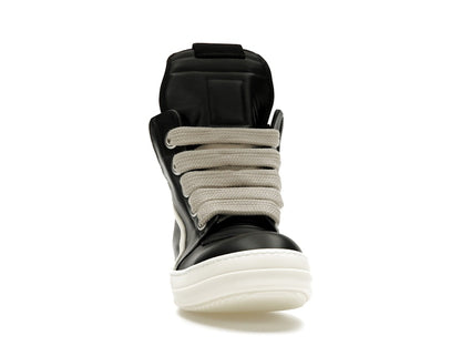 Rick Owens GeoBasket Oversized Eylet Black Milk