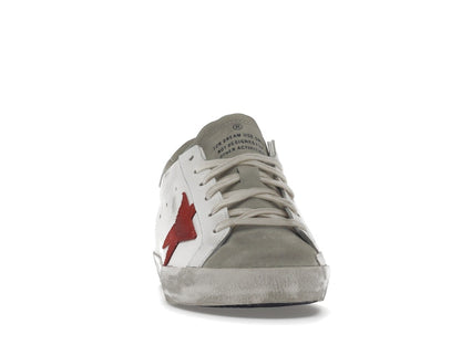 Golden Goose Super-Star White Grey Red (Women's)