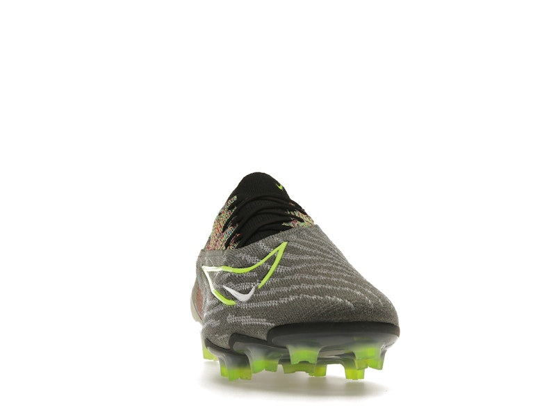Nike Gripknit Phantom GX Elite Fusion FG Black White Blue Glow Volt
