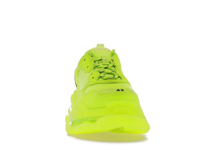 Balenciaga Triple S Clear Sole Fluo Yellow