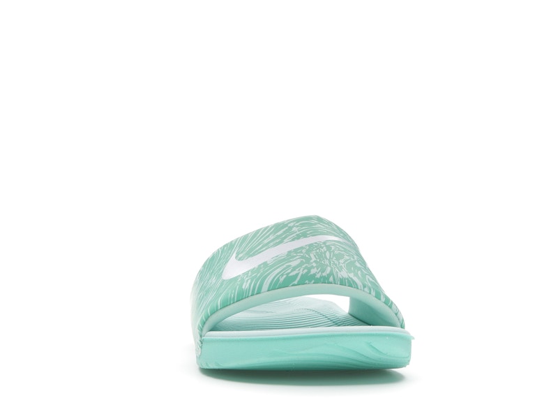 Nike Kawa Slide Print Emerald Rise (GS)