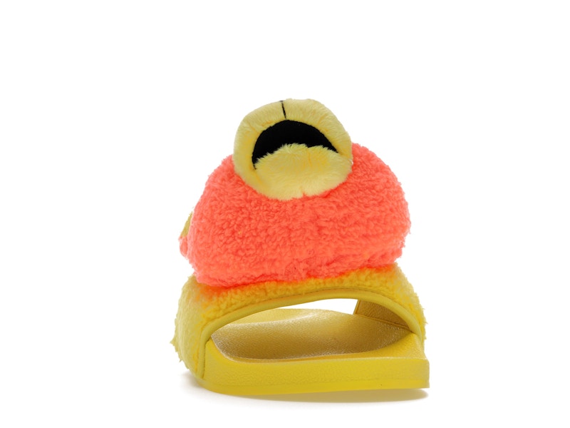 adidas JS Adilette Jeremy Scott Teddy Yellow