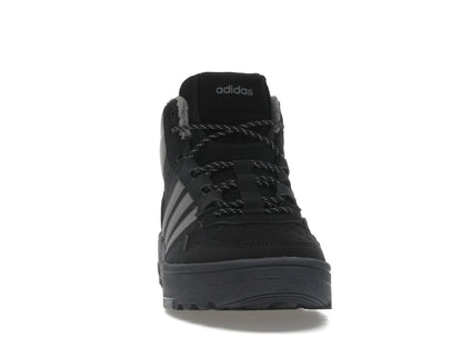 adidas Hoops 4.0 Mid Black Grey Four