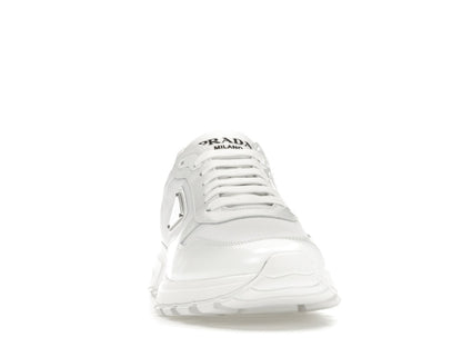 Prada PRAX 01 Sneakers Re-Nylon Brushed Leather White White
