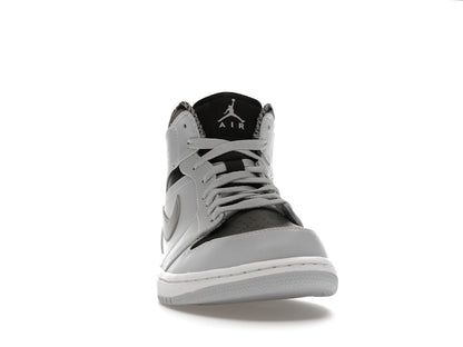 Jordan 1 Mid Pure Platinum Metallic Silver