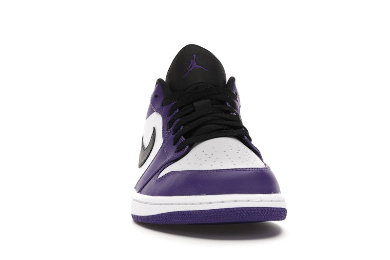 Jordan 1 Low Court Purple White