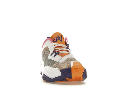 Jordan One Take 4 White Court Purple Canyon Gold