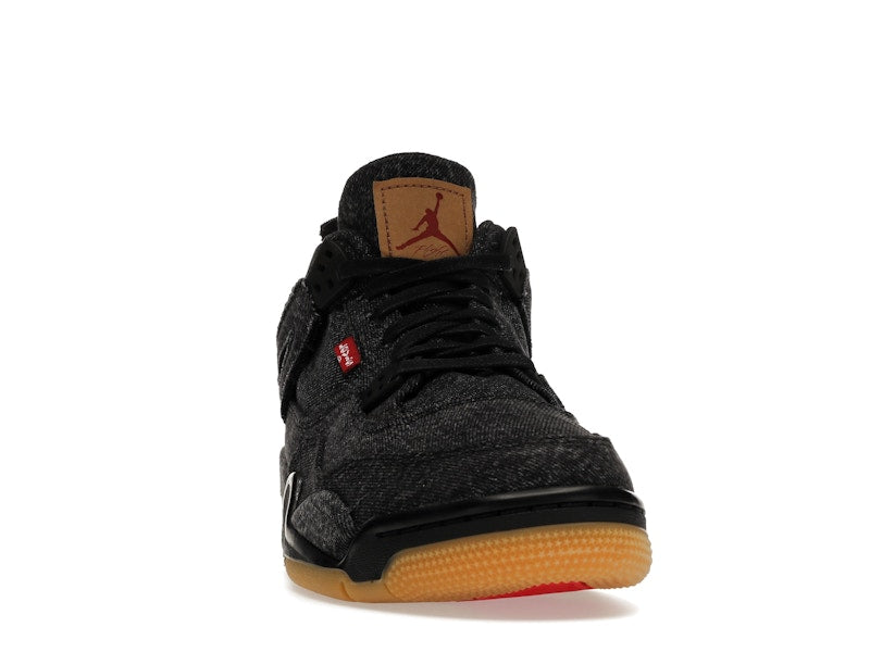 Jordan 4 Retro Levi's Black (GS) (Levi's Tag)