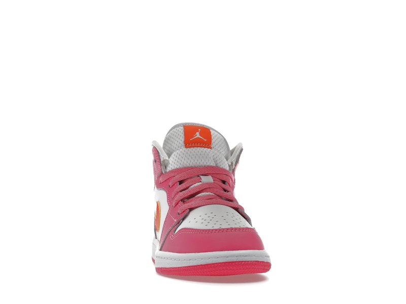 Jordan 1 Mid Pinksicle Safety Orange (PS)