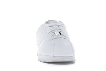 Nike Cortez Basic Leather White White-Wolf Grey-Mtllc Silver