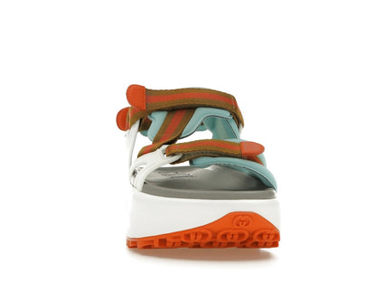 Gucci Colour Block Platform Sandal White Blue Orange (Women's)