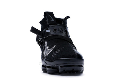 Nike Air VaporMax Premier Flyknit Black Metallic Silver White